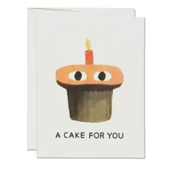 A Cake Birthday Greeting Card