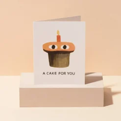 A Cake Birthday Greeting Card