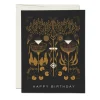 Amber Birthday Greeting Card