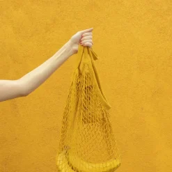 Ami Net Market Tote, Dijon