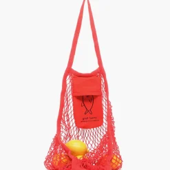 Ami Net Market Tote, Orange