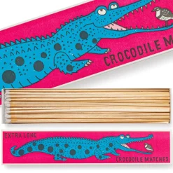 Archivist Gallery - Crocodile Matches Long Matchbox