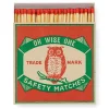 Archivist Gallery Matchbox, Owl