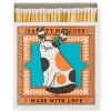 Archivist Gallery Matchbox, Christmas Cat