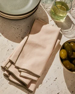 Asa Hemp Dinner Napkins, Set of 4 - Hemp Dune