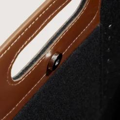 Asobi Merino Wool Midi Bag, Black