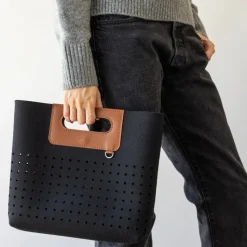 Asobi Merino Wool Midi Bag, Black