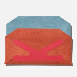 Batten Card Wallet, Orange