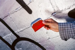 Batten Card Wallet, Orange