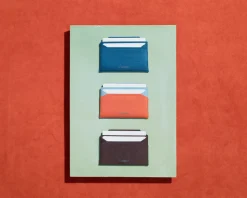 Batten Card Wallet, Orange