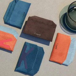 Batten Card Wallet, Orange