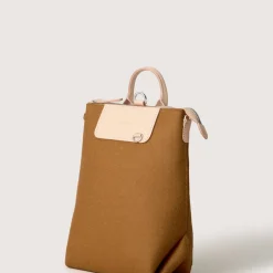 Bedford Merino Wool Midi Backpack in Honey