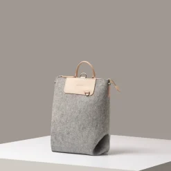 Bedford Merino Wool Midi Backpack, Granite