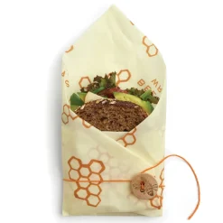 Bee's Wrap Sandwich Wrap, Honeycomb Print