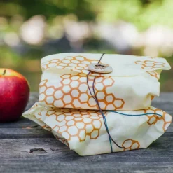 Bee's Wrap Sandwich Wrap, Honeycomb Print