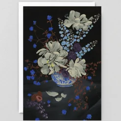 Blue Bouquet Art Card