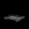 Bon Small Wooden Tray, Black