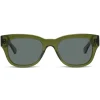 Caddis Polarized Sunglasses, Miklos Heritage Green