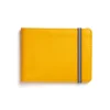 Carré Royal Leather Minimalist Wallet, Yellow