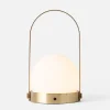 Carrie LED Lamp, Brass