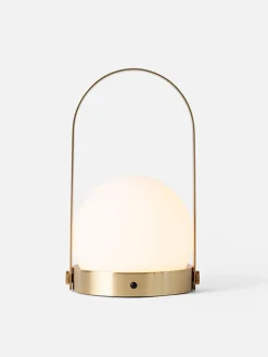 Carrie LED Lamp, Brass