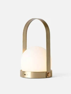 Carrie LED Lamp, Brass