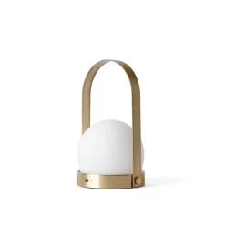 Carrie LED Lamp, Brass