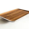Chroma Walnut Tray, White