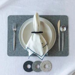 Circle Napkin Rings Set of 4, Dusk