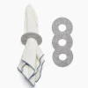 Circle Napkin Rings Set of 4, Granite