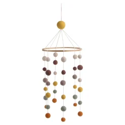 Color Waves Felt Mobile