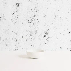 Dadasi Stoneware Condiment Bowl, Matte White