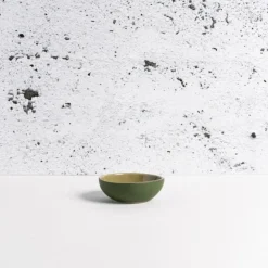 Dadasi Stoneware Condiment Bowl, Green