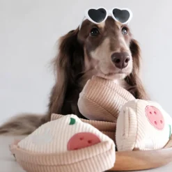 DEEP DISH PIZZA//ENRICHMENT DOG TOY