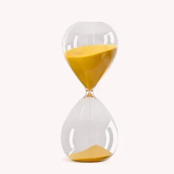 Desktop 30 Minute Hourglass, Lemon