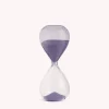 Desktop Mini Hourglass Timer - 5 minutes, Violet