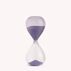 Desktop Mini Hourglass Timer - 5 minutes, Violet