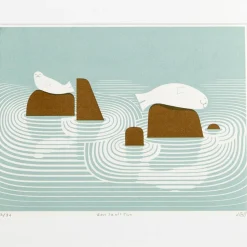 Doug Ross Fine Art - Zen Seals Two