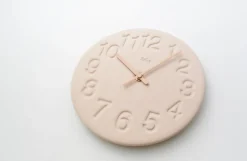 Earth Clock, Pale Pink