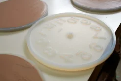 Earth Clock, Pale Pink