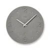 Earth PLA Clock, Grey