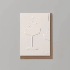 Embossed Congratulations Card