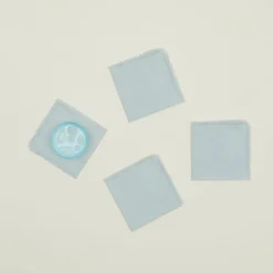 Essential Cocktail Napkins Set of 4, Sky