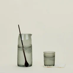 Essential Glassware Pitcher, Smoke