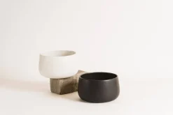 Ewa Stoneware Medium Serving Bowl, Matte White