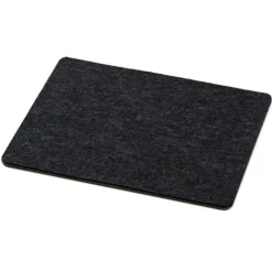 Felt and Cork Mouse Pad, Dark Grey