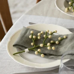 Felt Mini Branch, Dusty Yellow