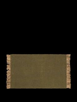 Ferm Living Block Mat, Olive