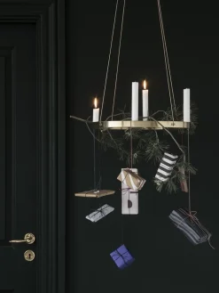 Ferm Living Brass Circle Candleholder, Large