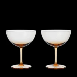 Ferm Living Host Cocktail Glasses, Blush - Set of 2